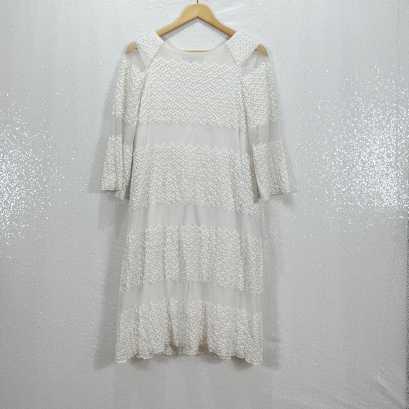 Chris McLaughlin White Lace Dress size 18 women’s - Picture 3 of 11